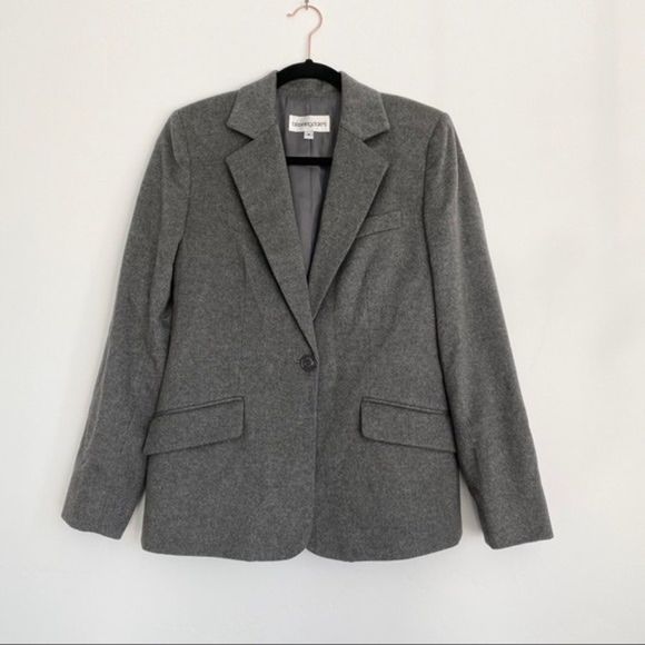 Vintage Bloomingdale’s Cashmere Blazer Single Breasted Luxurious Tailored Fit 12 - Picture 1 of 9
